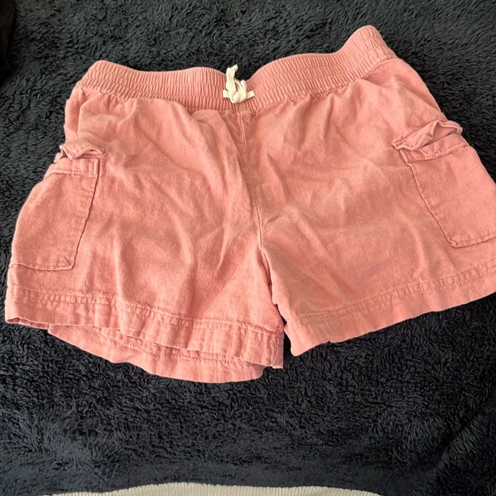 Girls linen style shorts